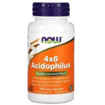 4x6 Acidophilus, Now Foods