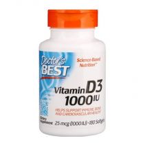 Doctors Best Vitamin D3 1000IU