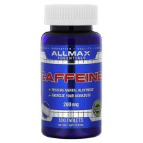 ALLMAX, Caffeine , 200 mg, 100 Tablets