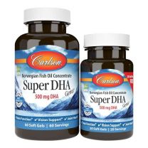 Bevordert de gezondheid van de hersenen, het gezichtsvermogen en de gewrichten - 500 mg DHA in één softgel - Wild gevangen en duurzaam gewonnen.DHA komt veel voor in het netvlies en de cellen die het gezichtsvermogen mogelijk maken hebben meer DHA dan all