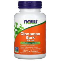 NOW Foods Cinnamon Bark 600 mg