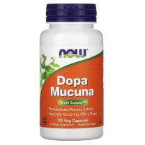 Dopa Mucuna, 15% L-Dopa (levodopa), Now foods