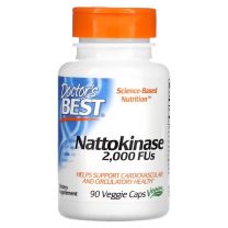 Doctor's Best, Nattokinase 2.000FU, 90 veggie caps