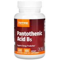pantothenic acid B5, 500mg, jarrow formulas