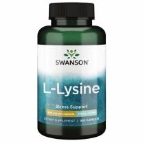 Swanson L-lysine 500 mg 100 capsules

