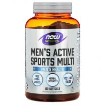 Men's Active Sports Multi Softgels | Now Foods
