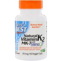 Doctors Best Natural Vitamin K2 MK-7 45mg