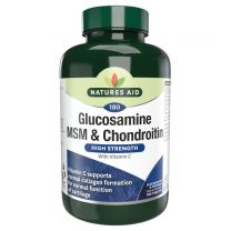 Glucosamine, MSM and Chondroitin with Vitamin C - Natures Aid