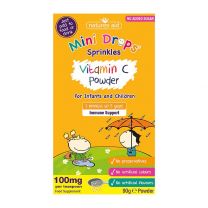 Mini Drops Sprinkles Vitamin C, natures aid