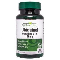 Natures Aid Ubiquinol 50 mg