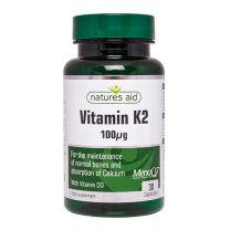 Natures Aid Vitamin K2 MenaQ7 100ug