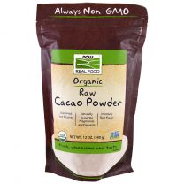 NOW Foods Cacao Powder Raw Biologisch