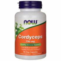 cordyceps 750 mg, now foods