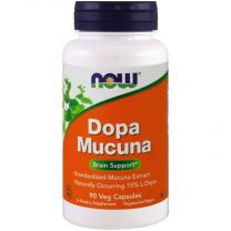 Dopa Mucuna met 15% L-Dopa (Mucuna pruriens) - Now Foods