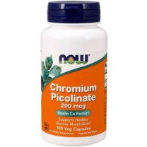 now foods chromium picolinate 200mcg 100 veg capsules