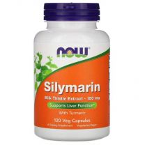 silymarin mariadistel extract 150 mg met kurkuma now foods