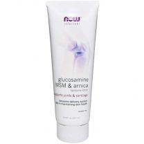Glucosamine, MSM & Arnica Lotion - NOW Foods, Solutions