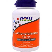 L-phenylalanine 500 mg 120 veg capsules now foods