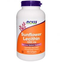 Sunflower Lecithine 1200mg | Now Foods