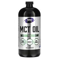 Pure MCT Olie van Now Foods. In tegenstelling tot andere vetten worden MCT's gemakkelijk en snel opgenomen en door het lichaam gebruikt om energie te produceren. Het lichaam slaat MCT-vetten niet op. MCT helpt je meer ketonen aan te maken.