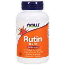 Rutin 450 mg 100 veg capsules now foods