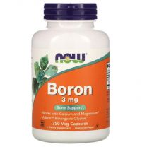 Boron 3 mg, 250 Veg Capsules, Now Foods