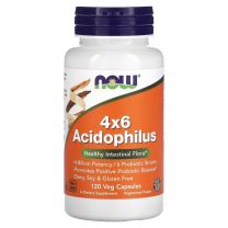 4x6 Acidophilus, Now Foods