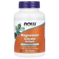 Magnesium Citrate Softgels - Now Foods 