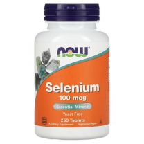 Selenium 100 mcg, 250 tabletten, Now Foods 