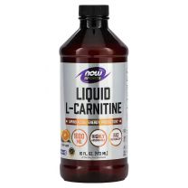 NOW Foods L-Carnitine Vloeibaar 1.000 mg Citroensmaak, 733739000651