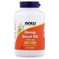Hemp Seed Oil 1000 mg - Now Foods