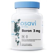 Voedingssupplement in de vorm van een vegan capsule met borium in de vorm van natrium boraat (borax). Borium is een belangrijk spoormineraal en er worden kleine hoeveelheden van gevonden in het menselijk lichaam.