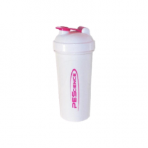Shaker, White & Pink - 700 ml