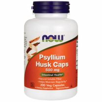 Psyllium Husk Caps 500mg  | Now Foods 