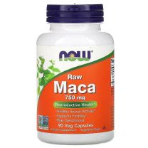 Raw Maca 750 mg, now foods