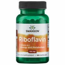 Vitamin B-2 (Riboflavin) 100mg | Swanson 