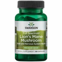 Full Spectrum Lion's Mane Mushroom, 60 capsules, Swanson