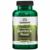 Burdock Root, kliswortel, grote klis, Swanson
