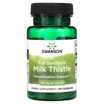 Swanson, Full Spectrum Milk Thistle, 500 mg, 30 Capsules