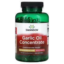 Garlic Oil Concentrate 1500mg | Swanson, 500 softgels