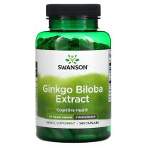 Ginkgo Biloba Extract 24%, 60mg - 240 caps