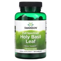 Holy Basil Leaf, Tulsi extract, Swanson, 