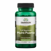 Full Spectrum® Muira Puama Root 400mg by Swanson. 087614111339, Ptychopetalum olacoides