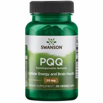 PQQ Pyrroloquinoline Quinone - 20mg, 30 veggie caps, Swanson
