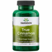 Swanson, True Cinnamon - Full Spectrum, Cinnamomum verum (aka Cinnamomum zeylanicum), Ceylon cinnamon, kaneelcapsules