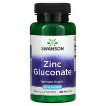 Als cruciaal onderdeel van een van de belangrijkste antioxidantenzymen in het lichaam, levert Swanson Zink (Gluconaat) waardevolle voedingsondersteuning voor het immuunsysteem, de prostaat, de ogen, de lever en nog veel meer. Elke tablet levert 30 mg gluc