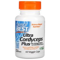 Doctor's Best, Ultra Cordyceps Plus, 60 veggie caps