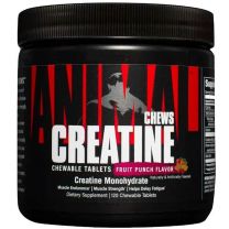 Universal Nutrition Animal Creatine Chews - Fruit Punch - 120 Tablets