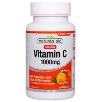 Natures Aid Vitamine C 1000mg - LOW ACID