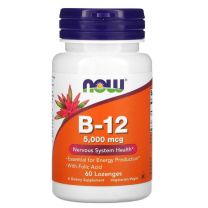 Vitamin B12 with Folic Acid, now foods